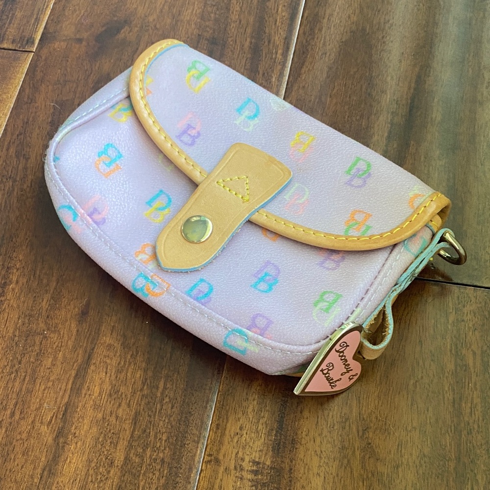 Dooney & Bourke Pastel Multicolor Wristlet